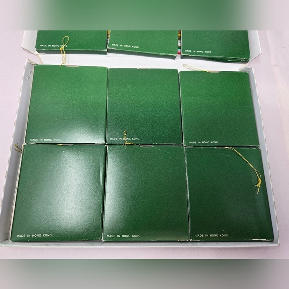 Trim A Tree 1982 The 12 Days Of Christmas Ornaments Folk Art Handmade & Painted - Picture 7 of 13